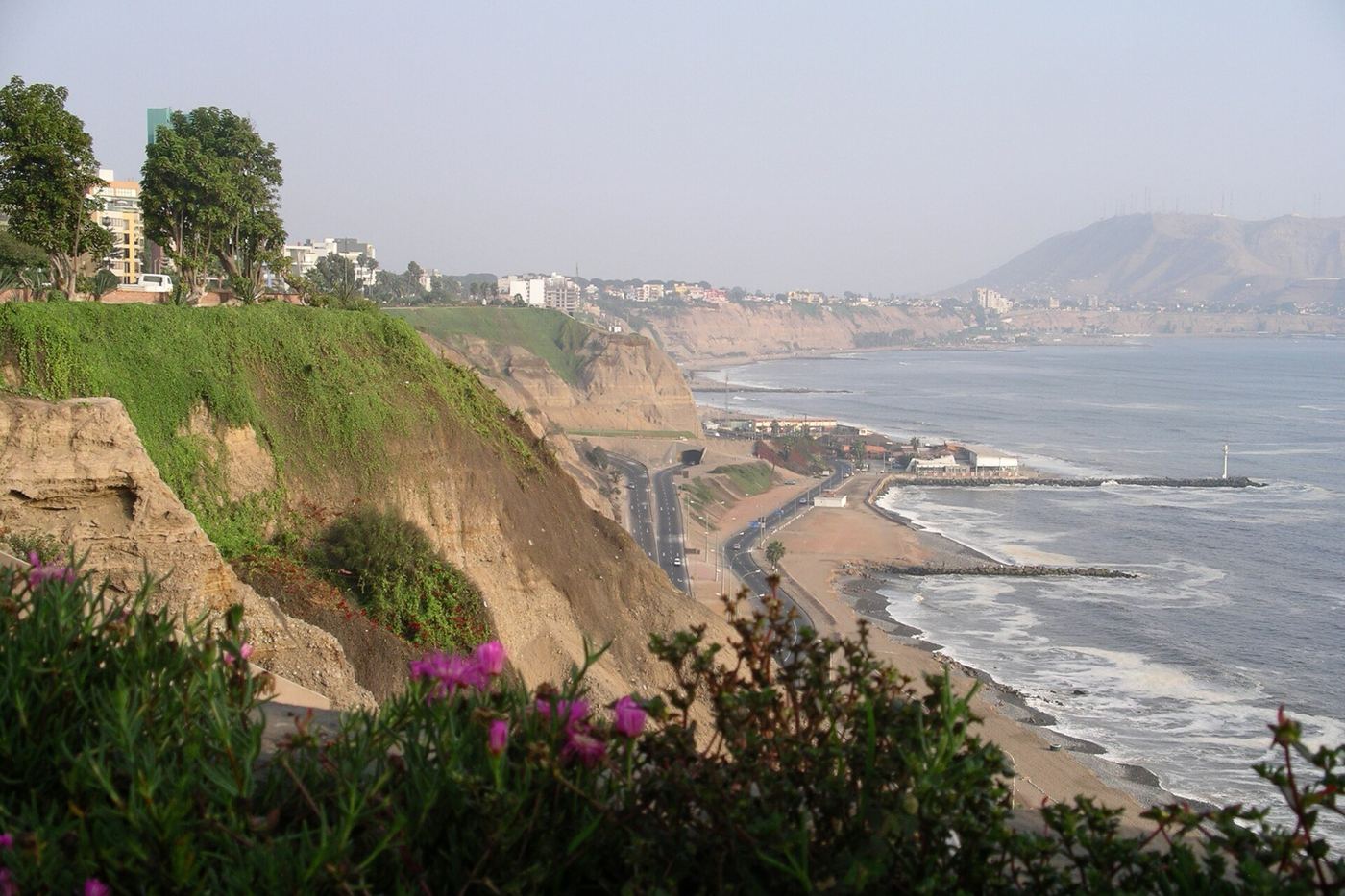 La Costa Verde de Miraflores, en Lima